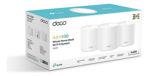 Tp-link Deco Wi-fi 6 Mesh, Ax1500, Deco X10(3-pack)