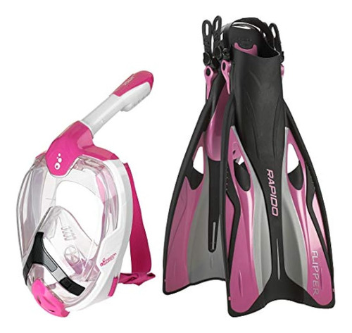 Phantom Aquatics Rapido Boutique Collection Flipper Snorkeli