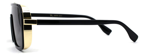 Gafas De Sol De Moda De Gran Tamaño Con Escudo De Corredor R