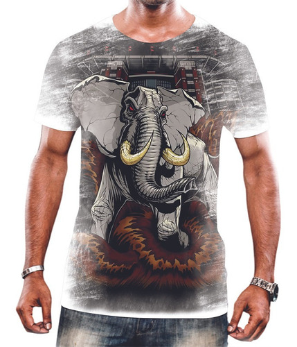 Camisa Camiseta Unissex Mamute Animal Pré Histórico Gelo 1