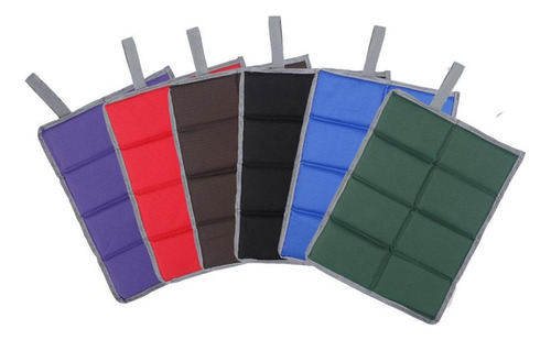 Cojín Para Acampar, Tela Oxford, Impermeable, Negro