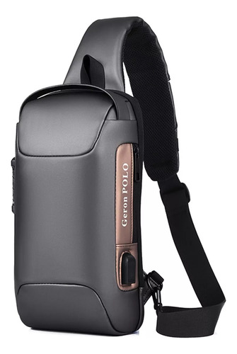 Usb Socket Multifuncional Crossbody Bag Resistente Al Agua