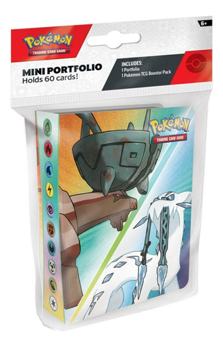 Pokemon Tcg Mini Portfolio X60 + Booster Obsidian Flames '23