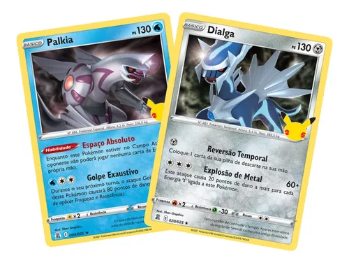 Cartas Pokémon TCG originais Copag - Celebrações - Desconto no Preço