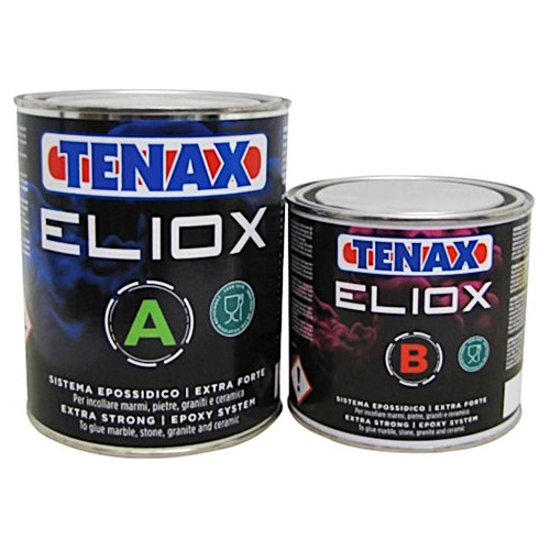 Cola Epóxi Para Dekton Eliox Kit A+b Completo Tenax