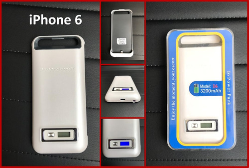 Cargador Funda Slim Power Case Bateria Portatil Phone 6 Clip