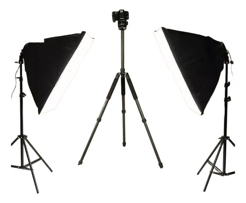 Kit De Iluminación Fotográfica Para Estudio Fotográfico