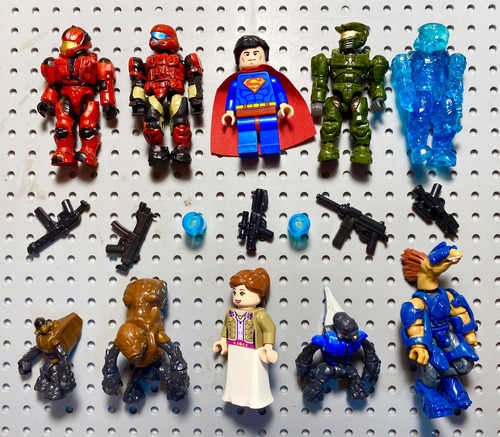 Megabloks Mega Construx Halo Lote Mixto (9) (Usado)
