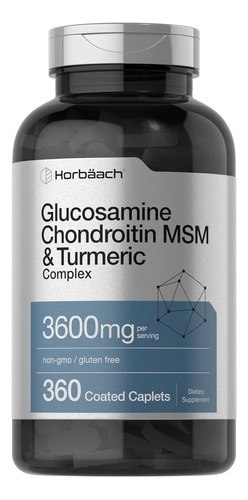 Glucosamina Condroitina Msm 3600mg Salud Articular Osea 360u