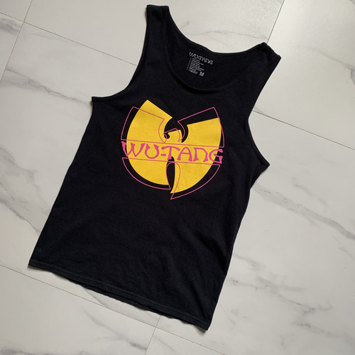 Playera Tank Top Wu Tang Clan Talla M Future Vector Logo (Usado)