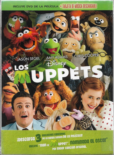 Los Muppets (1 Dvd Slipcase + Descarga Musical)