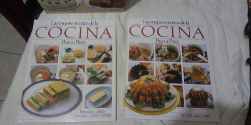 Libro Las Mejores Recetas De La Cocina Paso A Paso 6 Tomos | MercadoLibre