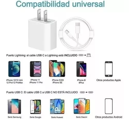  Turbo Charger for Cell Phone 20w,Usb Type C Cable for Iphone 13  Pro Max 12 12 Pro Max Iphone 11 Pro 11 Pro Max : Celulares y Accesorios