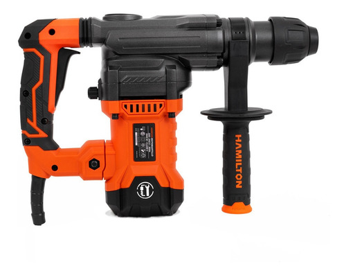 Imagen 2 de 4 de Rotomartillo electroneumático Hamilton HRM005 naranja frecuencia de 50Hz/60Hz con 1500W de potencia 220V-240V