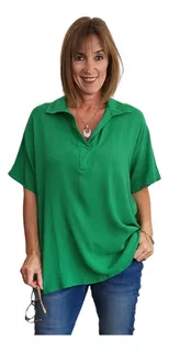 Blusa Lino Elastizado Irlanda B Busto 136 Cadera 140