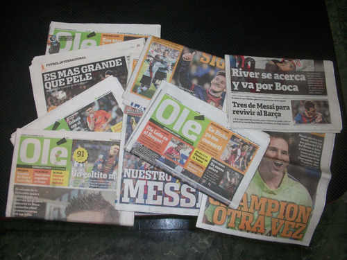 Messi - Records - Goles - Hat Trick - Etc. Coleccion - X Dos (Usado)