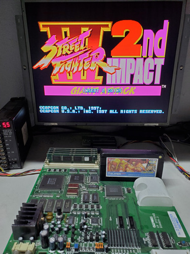 Street Fighter 3 3rd Strike Cps3 Capcom Jamma 6 Juegos En 1 (Usado)