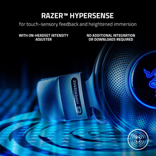 Imagen 5 de 6 de Auricular Gamer Razer Kraken V3 Pro Hypersense Wireless Rgb