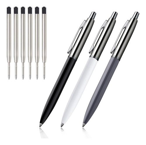 Lapiceras Ballpoint Chaoq Set 3 U Black