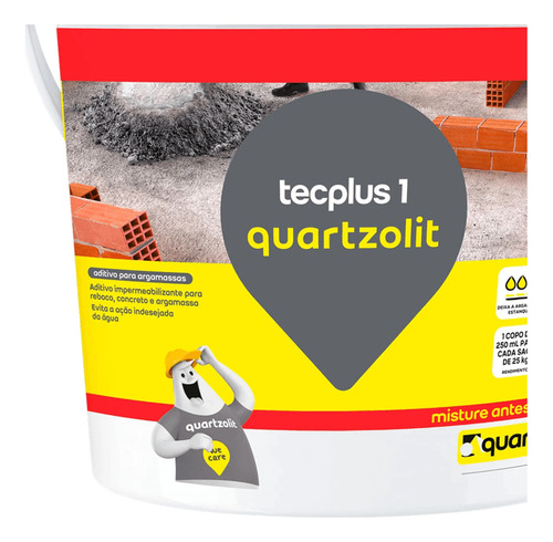 Impermeabilizante Tecplus 1 Concreto E Argamassas Quartzolit