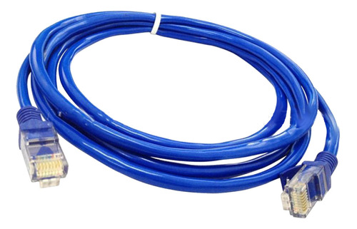Cable De Red Blue Ethernet Internet Lan Cat5e De 8 M Para Co