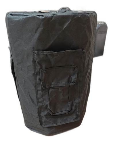 Funda Semirigida Funcional Para Bafle Q-115d Inmediato Color Negro