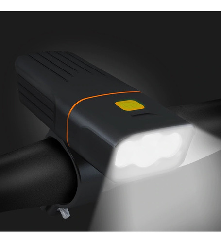 Imagem 3 de 5 de Farol De Bike Bat Embutida Tk3 1000 Lm 5horas Power Bank Cl
