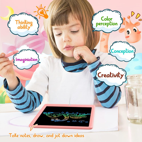 Tableta De Escritura Lcd Doodle Board,10.5 Pulgadas...