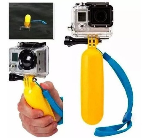 Imagem 7 de 9 de Bastão Go Pro Dobrável 3 Way Boia Gopro Hero 3 4 5 6 7 Black