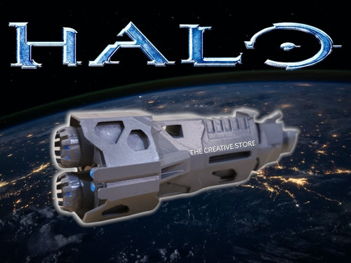 Unsc Pillar Of Autumn - Halo - Nave 12cm
