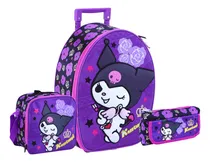Comprar Set Kuromi Ranger Maleta+lonchera+cartuchera Scool