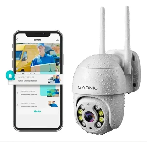 Cámara de Seguridad Wifi IP Gadnic SX39 FHD Motorizada 1080P Audio Bidireccional Conexión Inalámbrica
