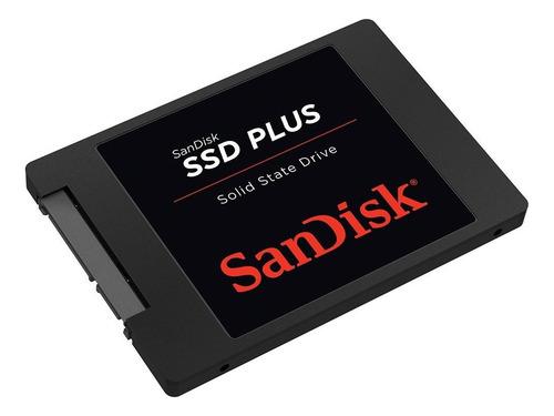 Ssd 480gb Disco Estado Solido Sandisk Plus Sata Laptop Pc Negro