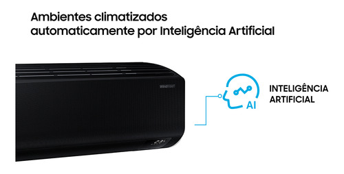 Ar Condicionado Inverter Samsung Windfree Black 18k Qef 220v