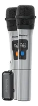 Comprar Par De Micrófonos Inalámbricos Con Receptor Uhf Master-g