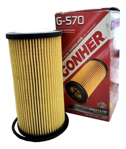 Filtro Aceite Gonher Volvo S40 2.4l 2007 2008 2009 2010