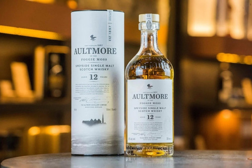 Whisky Aultmore 12 Años Speyside Single Malt 750ml Estuche
