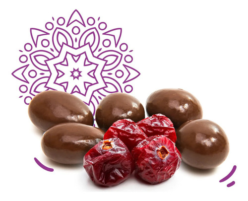 Arándanos Cubiertos De Chocolate Con Leche Alquimia 96g