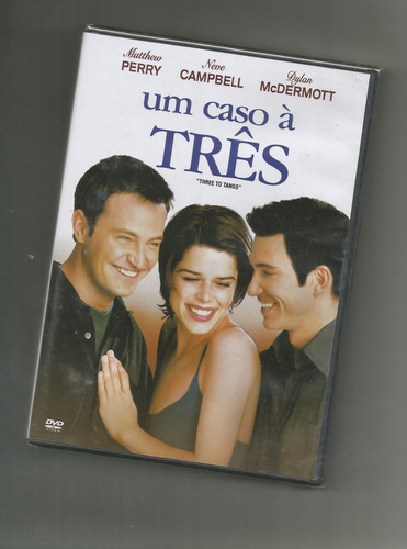 Um Caso A Três Matthew Perry Dvd Dupla Face Lacrado
