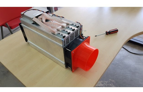 Imagem 1 de 3 de Duto De Ar Antminer S9,l3+,t9,v9 120mm 4''duto