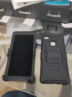 Funda Uso Rudo Clip Para Huawei P9 Lite Incluye Mica