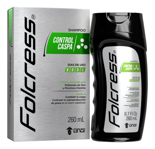 Tratamiento Shampoo Anti Caspa Limpieza Profunda 260ml