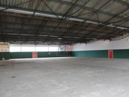 Imagem 5 de 18 de Ref 3886 Excelente Galpão Em São Bernardo Do Campo, Com 3320 M² A.c. Em 2 Andares, Com Elevador De Carga, Estacionamento. - 3886
