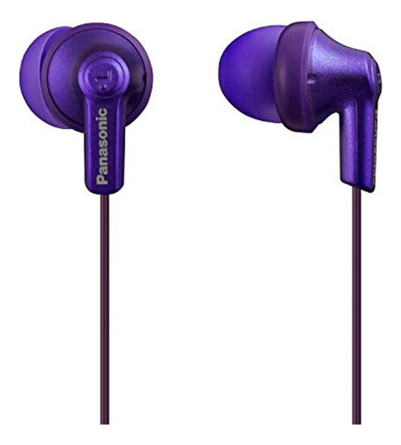 Auriculares In-ear Con Micrófono (metal), Color Violeta