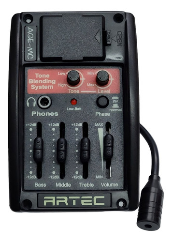 Preamplificador Y Micrófono Condenser Artec Age-mc Monitoreo