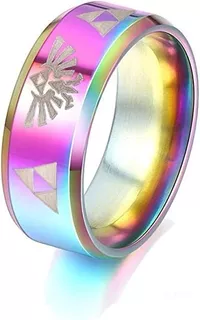 Anillo Zelda Metalico Arcoiris | The Legend Of Zelda