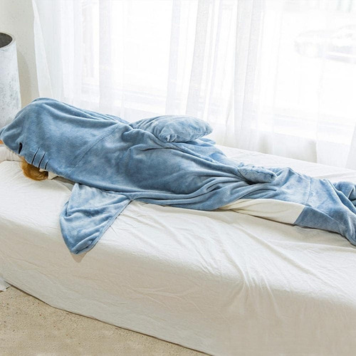Manta De Tiburón Para Niños, Manta De Tiburón Con Capucha