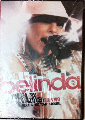 Belinda. En Vivo Auditorio Nacional. Dvd Original, Nuevo