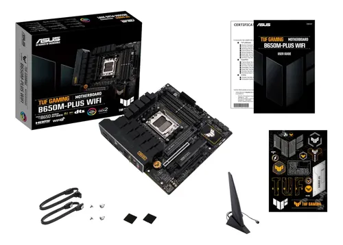 Motherboard Asus Tuf Gaming B650m Plus Wifi Amd Am5 Ddr5