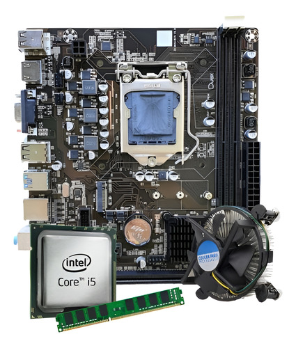 Kit Upgrade  I5 3470 +  Placa  B75m +  8gb Ddr3